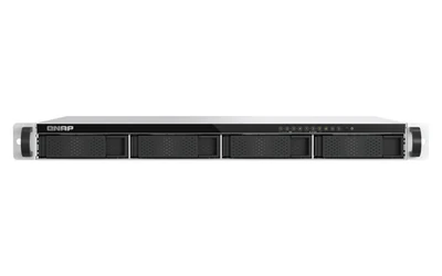 Serwer NAS QNAP TS-h765eU-8G, 1U RACK, 4 x 2.5"/3.5" SATA + 3 x M.2 2280, Intel Atom x7405C, 8GB DDR5 (max 16GB), 2 x M