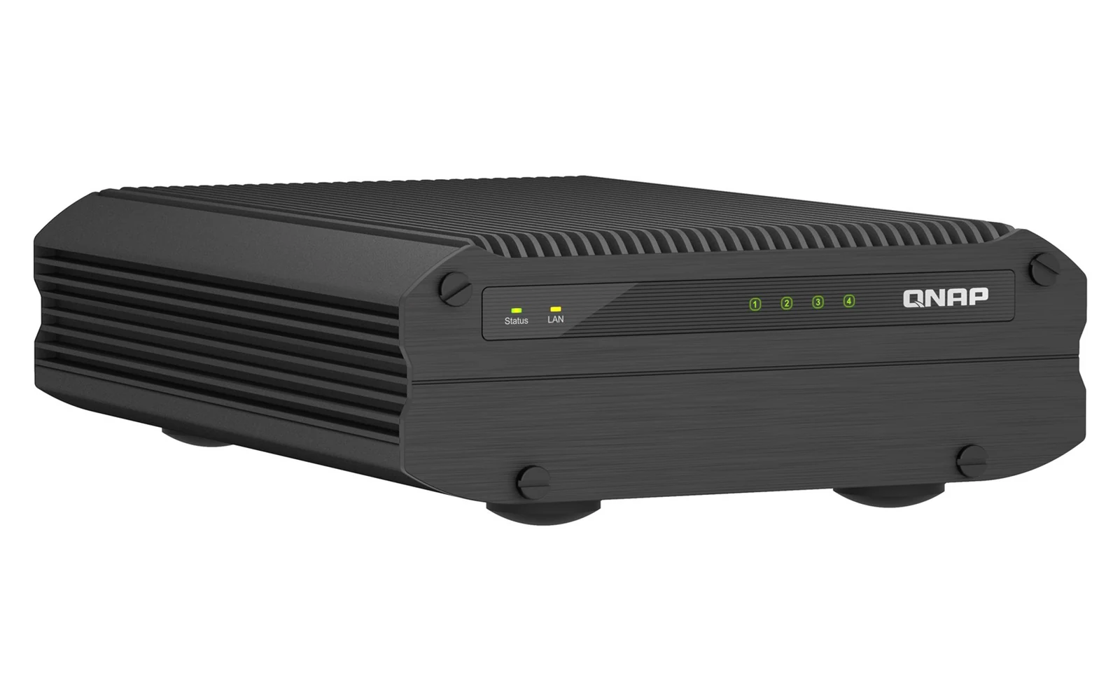 Serwer NAS QNAP TS-i410X-8G, 8 GB RAM, 4 x 2.5" SSD, procesor Intel Atom x6425E — zdjęcie 1 z 6