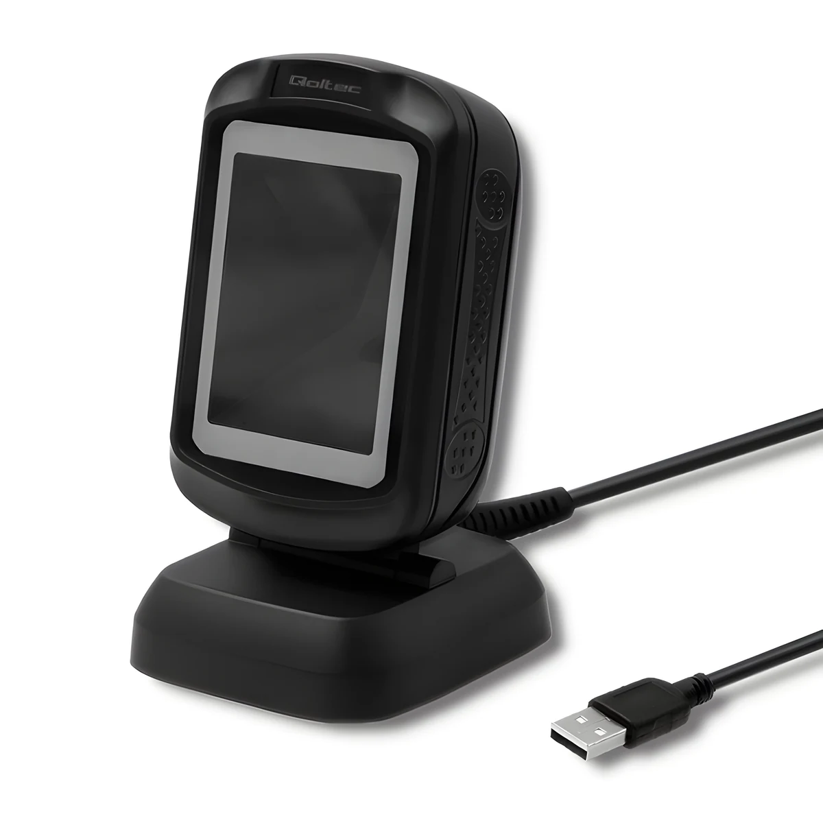 QOLTEC CZYTNIK KODÓW KRESKOWYCH STACJONARNY USB