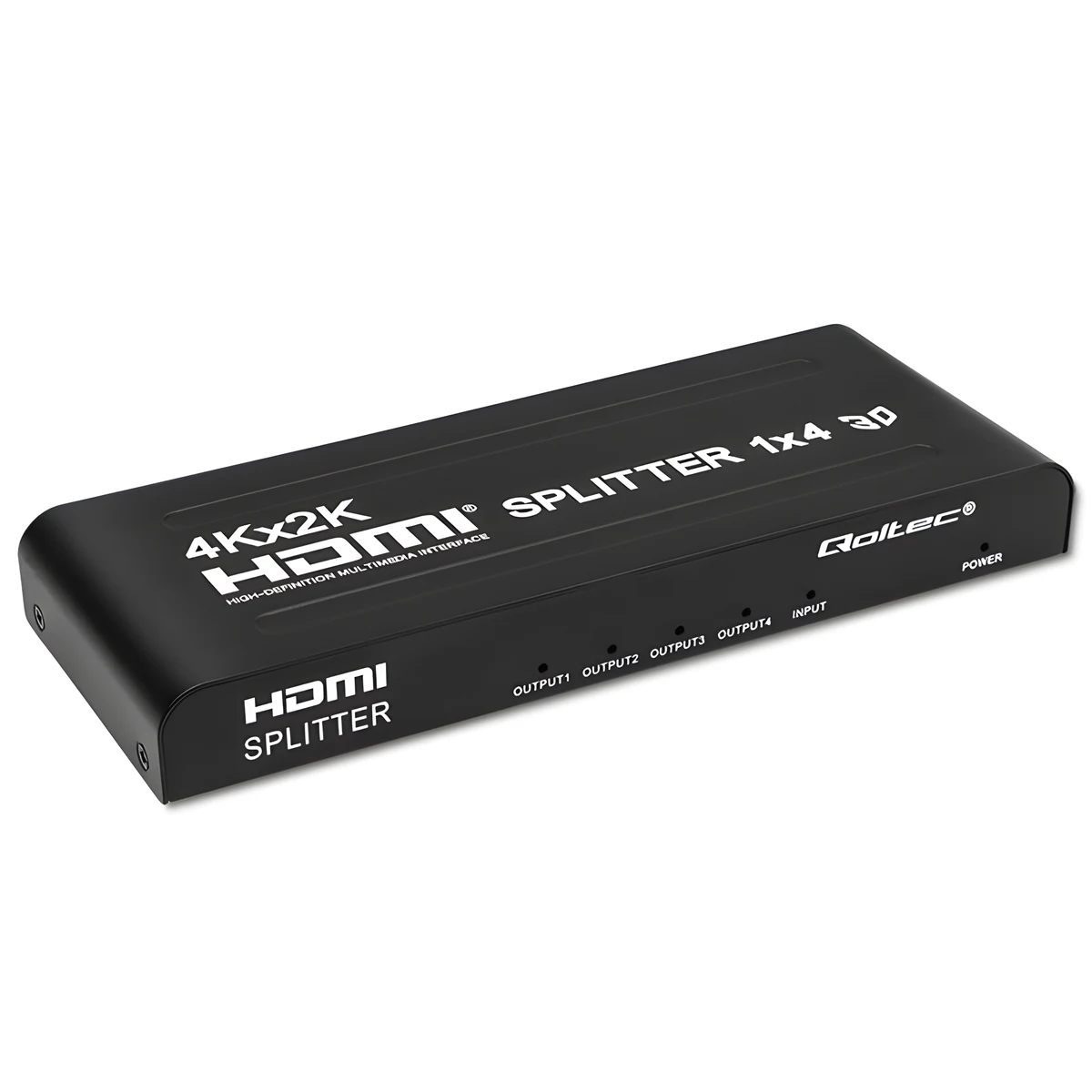 Adapter rozdzielacz 4xHDMI 4Kx2K | QOLTEC | 3.4GB/s