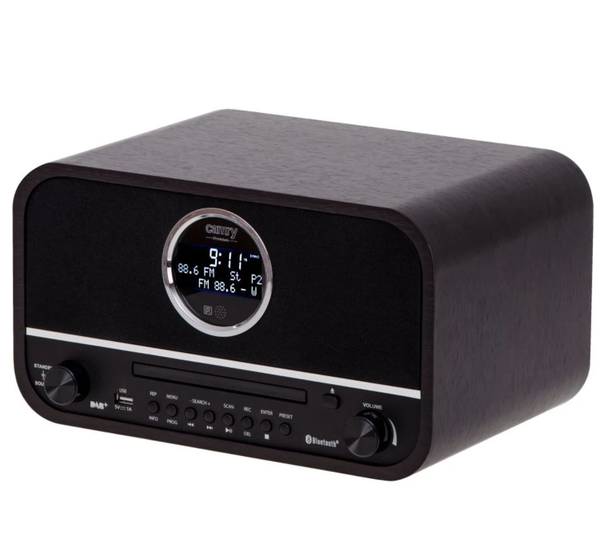 Radio CAMRY CR 1182 - Bluetooth, Czarny