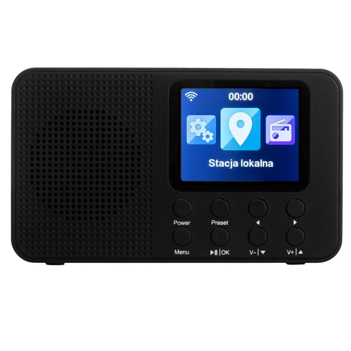 Radio CAMRY CR 1918 Wi-Fi Czarny 84mm