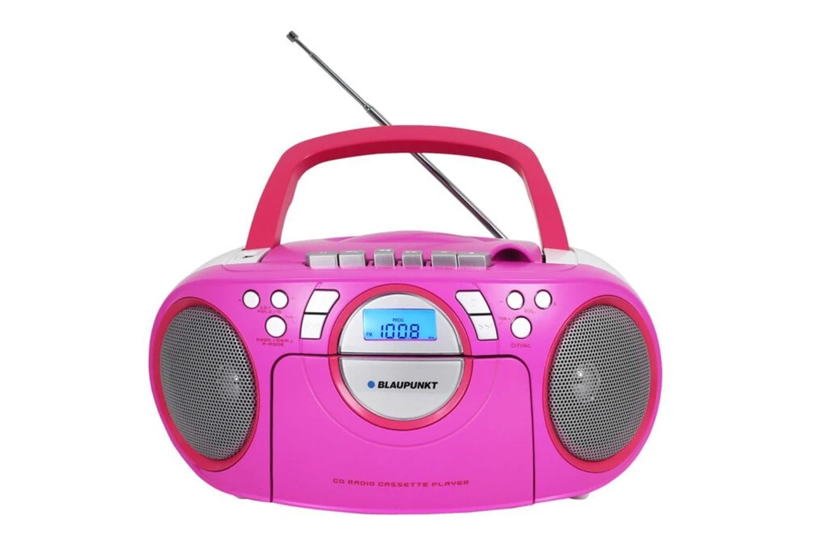 Radioodtwarzacz BLAUPUNKT BB16PK - Różowy