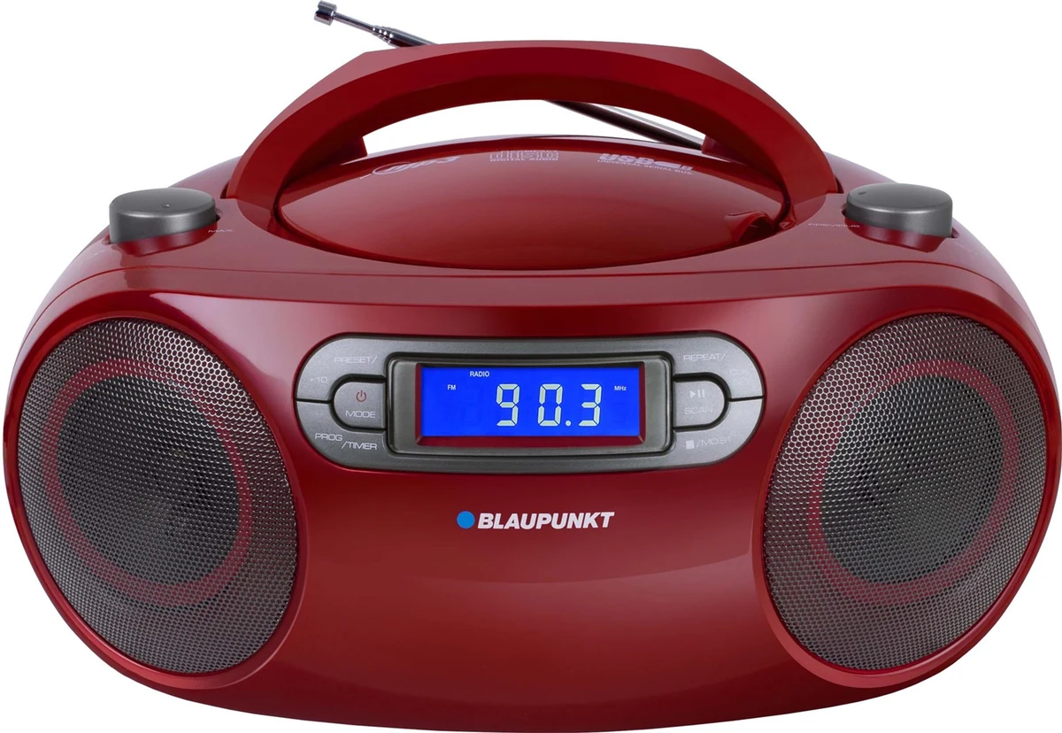 Radioodtwarzacz Blaupunkt BB18RD Czerwony