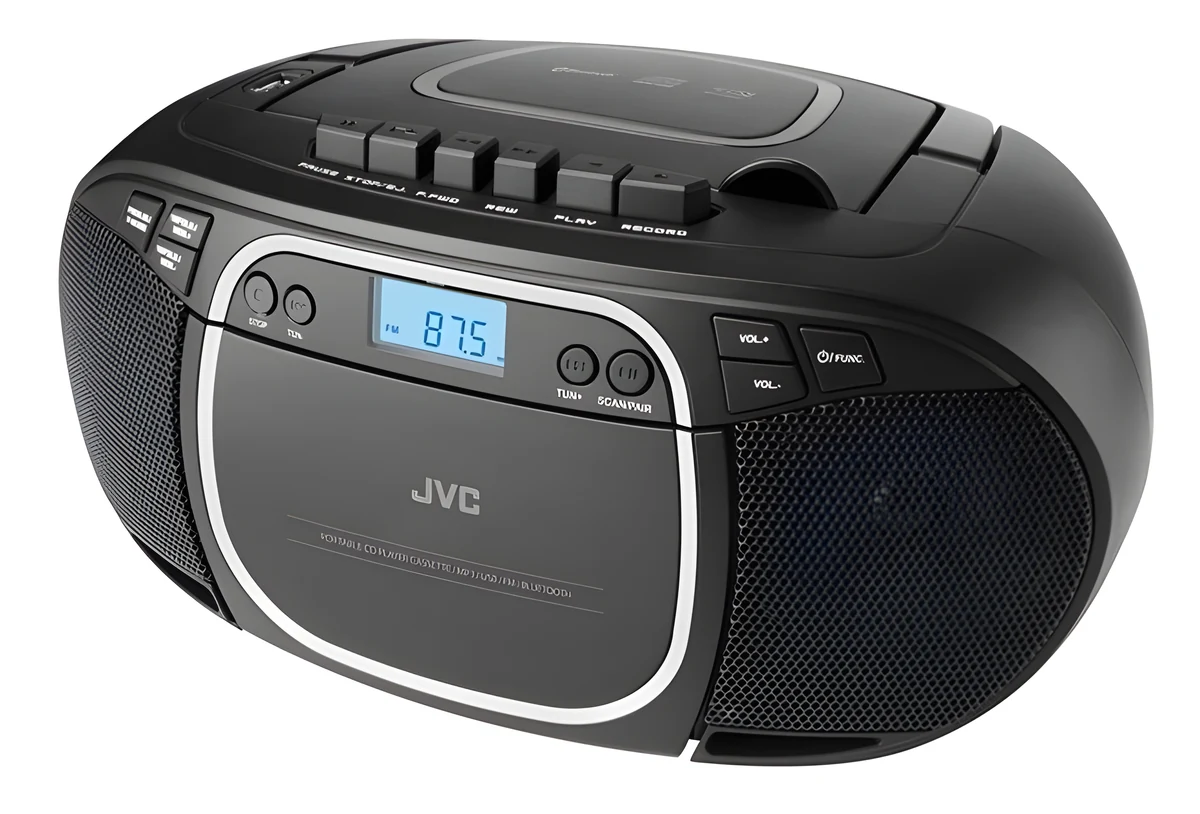 Radioodtwarzacz JVC RC-E451B Boombox czarny