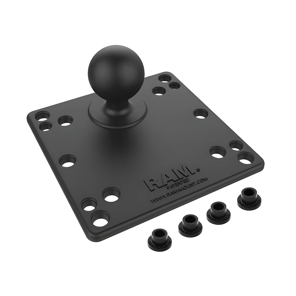 RAM® 100x100mm płytka VESA z kulką - rozmiar C