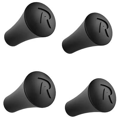 RAM® Czarne Gumki X-Grip® 4 Sztuki