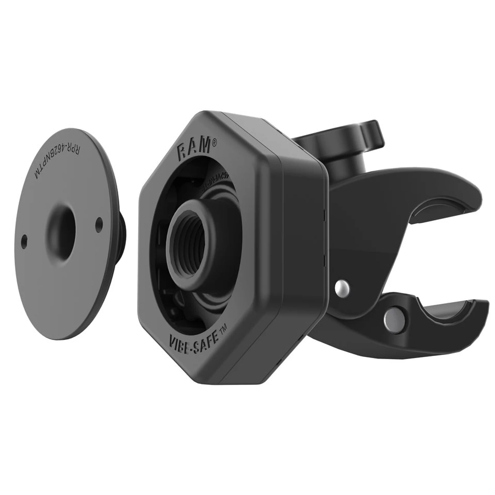 RAM® Tough-Claw™ Small Clamp Base z Vibe-Safe™ — zdjęcie 1 z 3