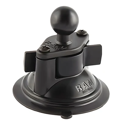 RAM® Twist-Lock™ Przyssawka Czarna Do Szyby