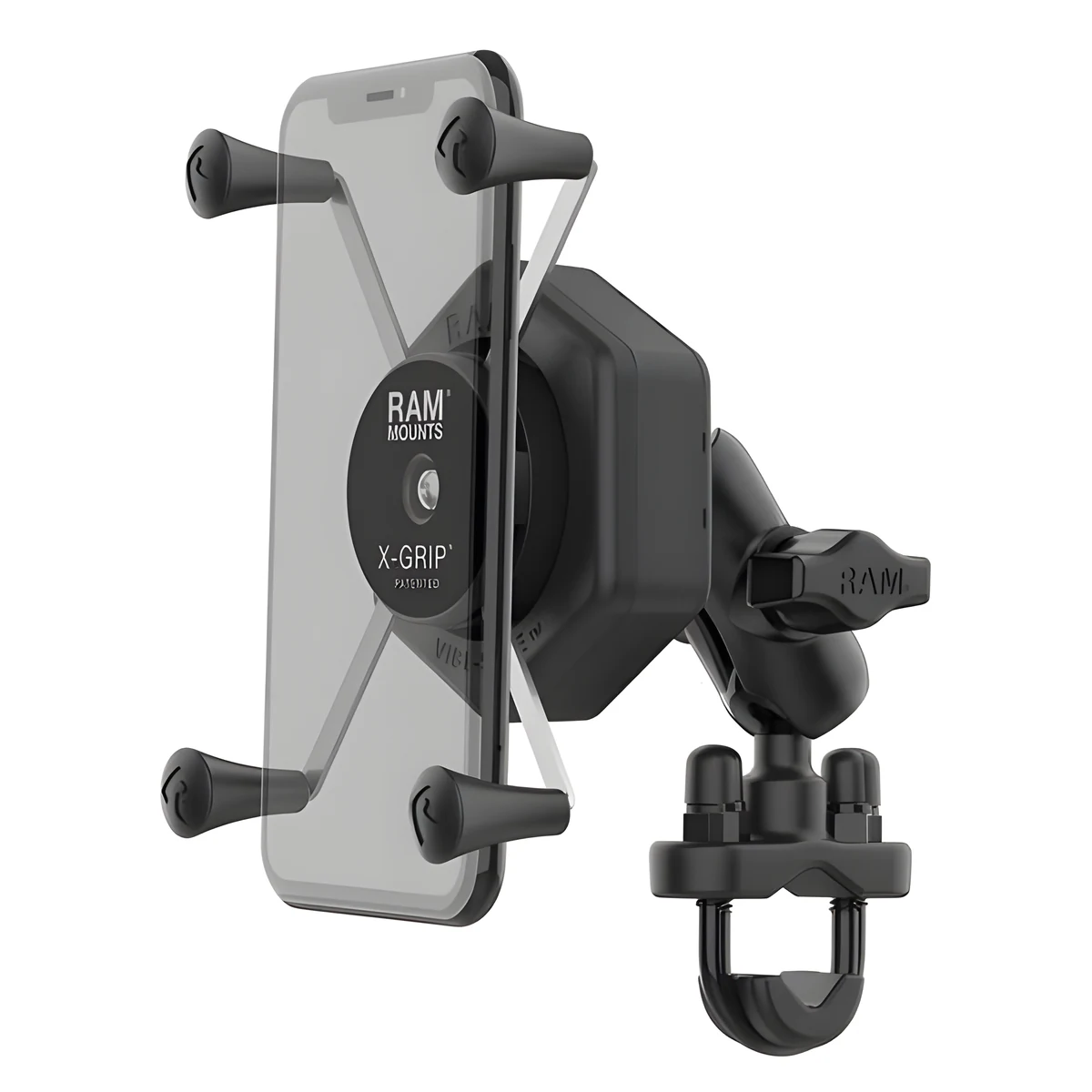 RAM® X-Grip® Duży uchwyt na telefon z Vibe-Safe™ i U-Bolt