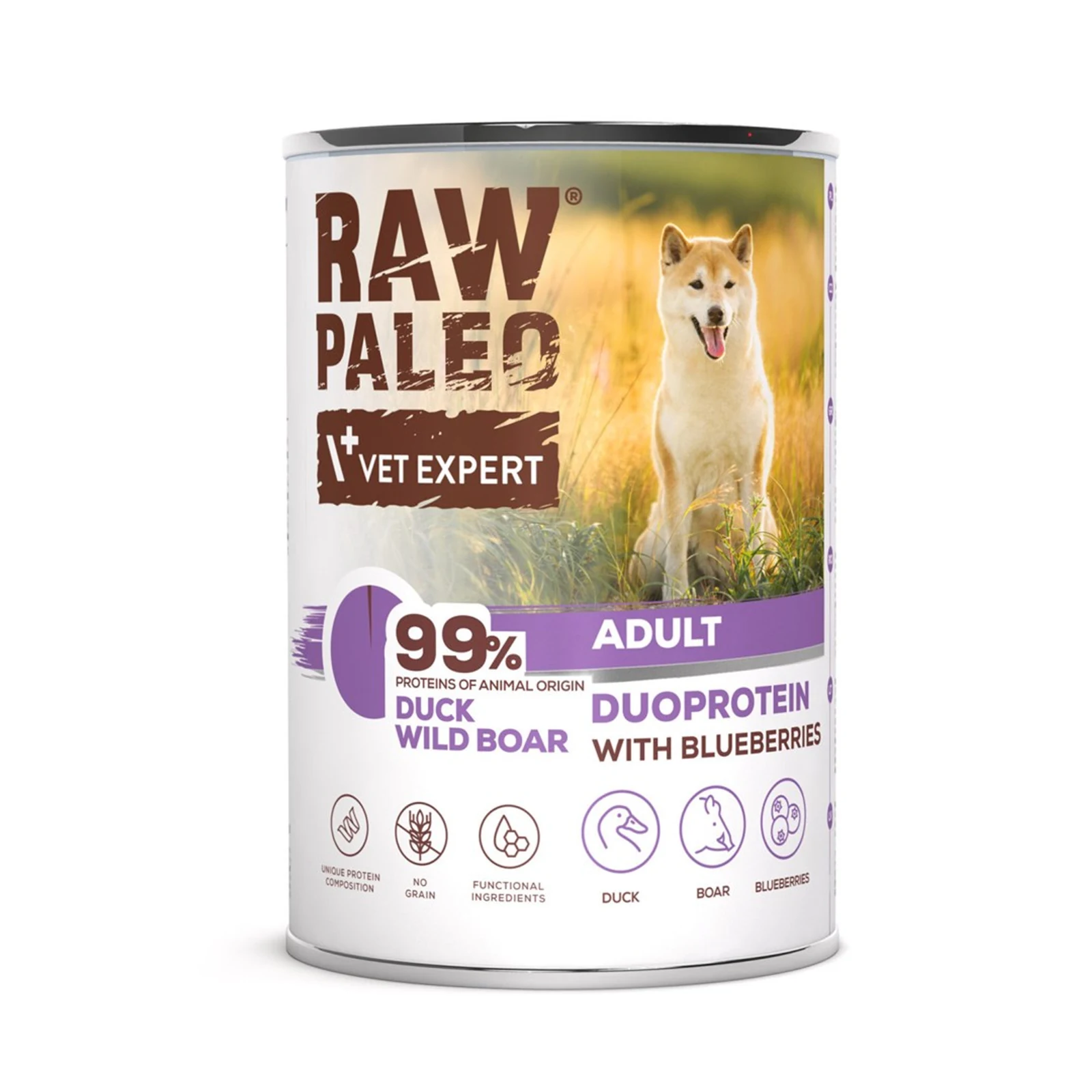Raw Paleo Kaczka i Dzik 400g