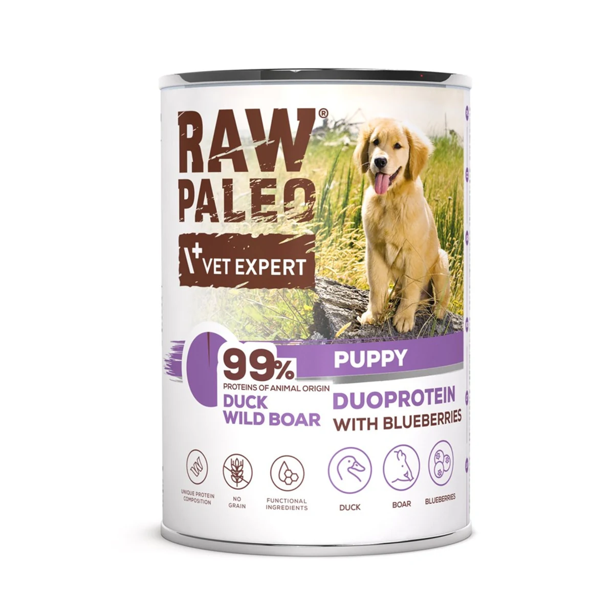 Raw Paleo Kura&Jezń Puszką 400g