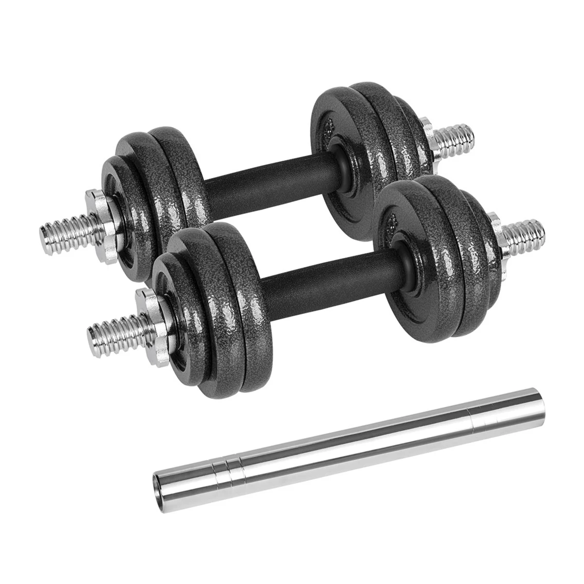 REBEL ACTIVE Hantle Regulowane, 15 kg w Walizce