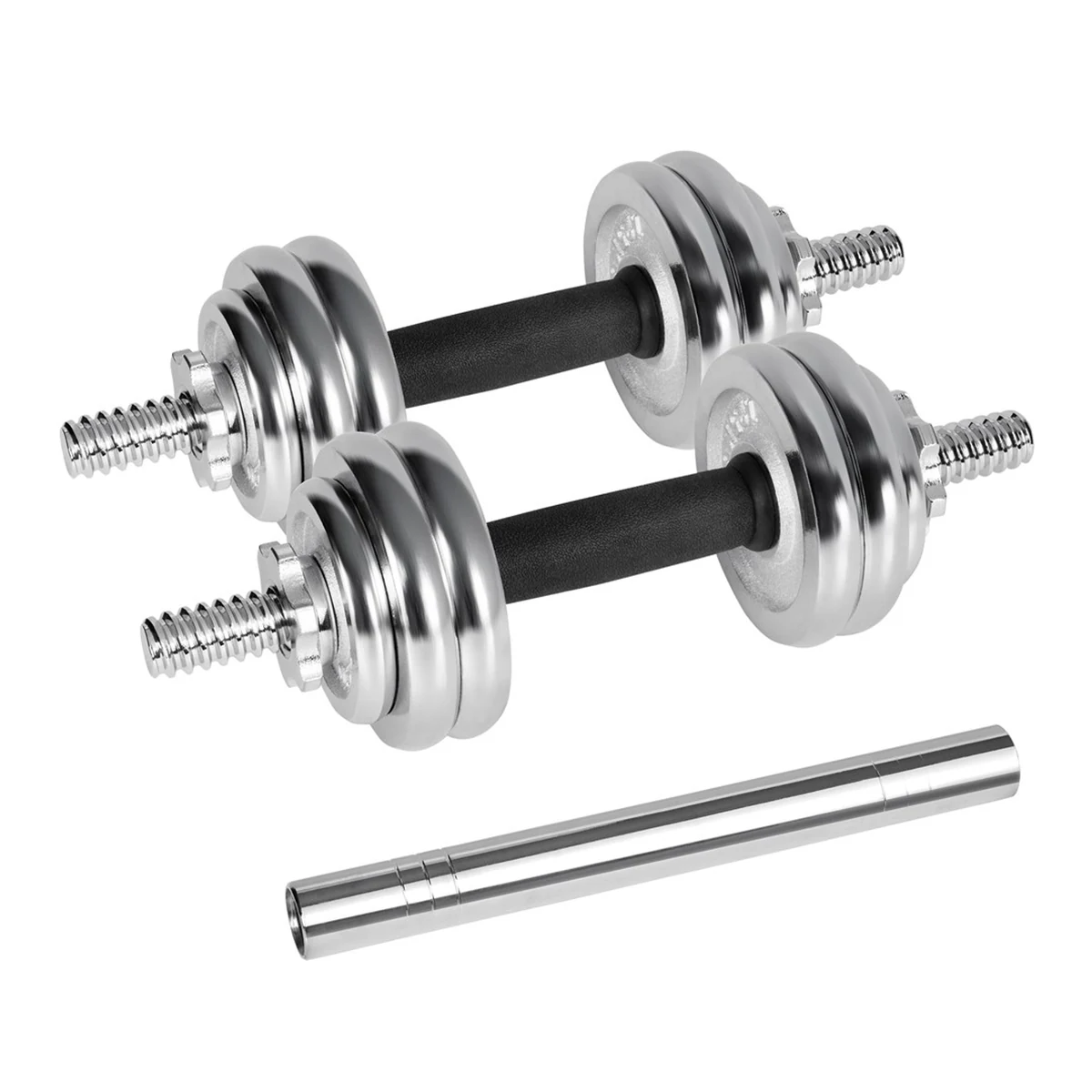 REBEL ACTIVE Hantle Regulowane Chromowane 15 kg