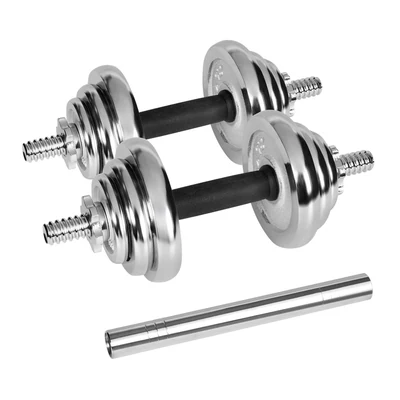 REBEL ACTIVE Hantle Regulowane Chromowane 20kg