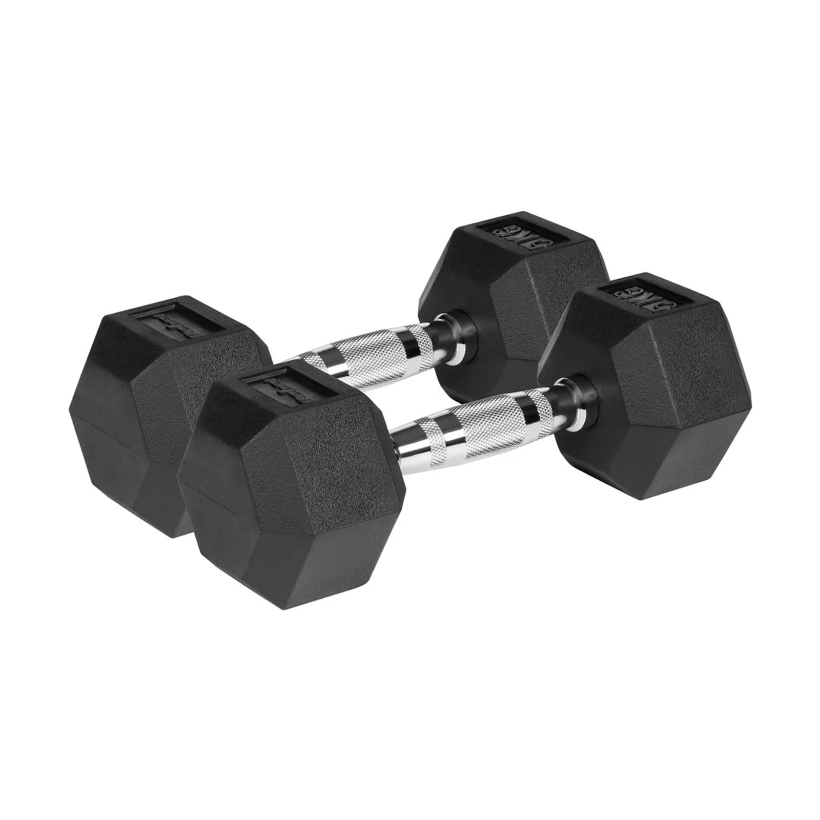 REBEL ACTIVE HANTLE ŻELIWNE GUMOWANE HEX 2X5KG RBA-2325-05 — zdjęcie 1 z 4