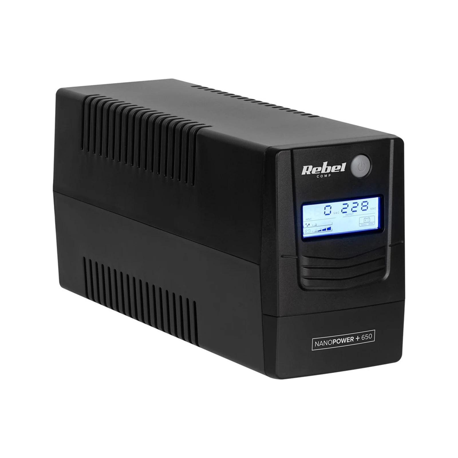 REBEL UPS NANOPOWER PLUS 650 ( OFFLINE, 650VA / 36 — zdjęcie 1 z 5