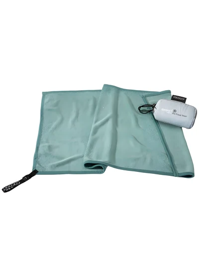 Ręcznik turystyczny Cocoon Lyocell Eco Travel Towel S, zielony nile