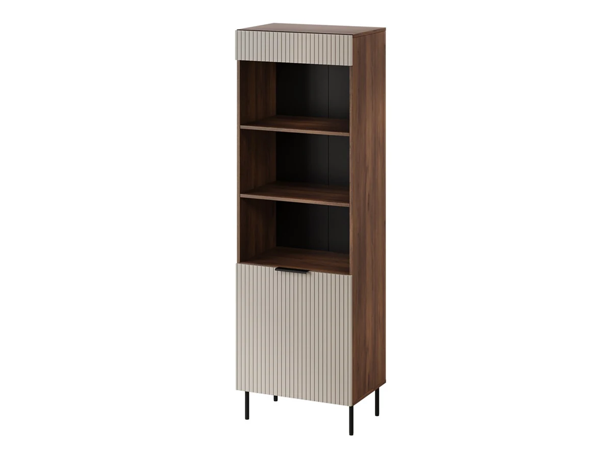 Regał 3 ALMERA 60x42x185 orzech/kaszmir