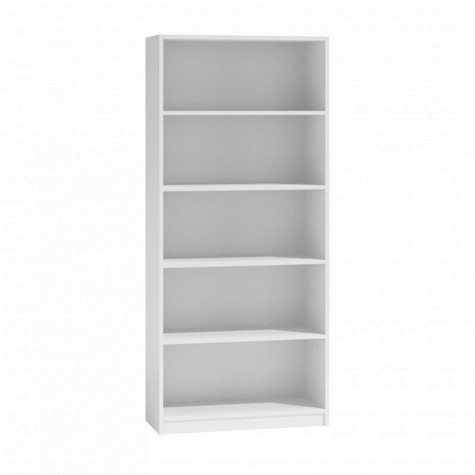 Regał na książki 80 cm, biały — zdjęcie 1 z 4