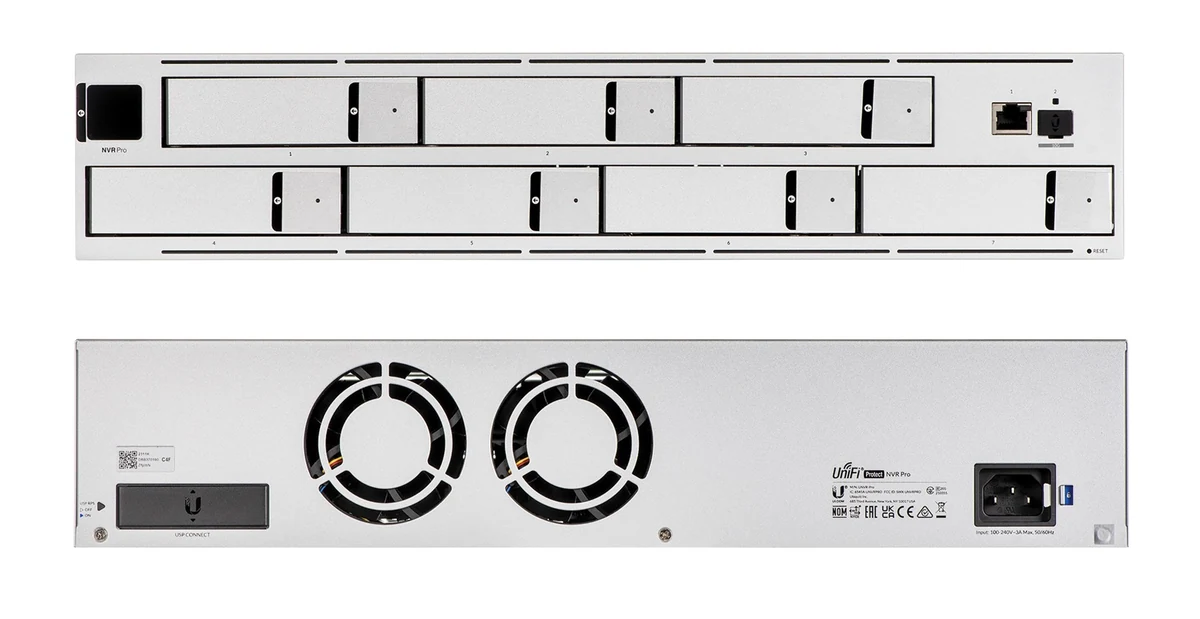 Rejestrator sieciowy Ubiquiti UniFi NVR Pro 2U