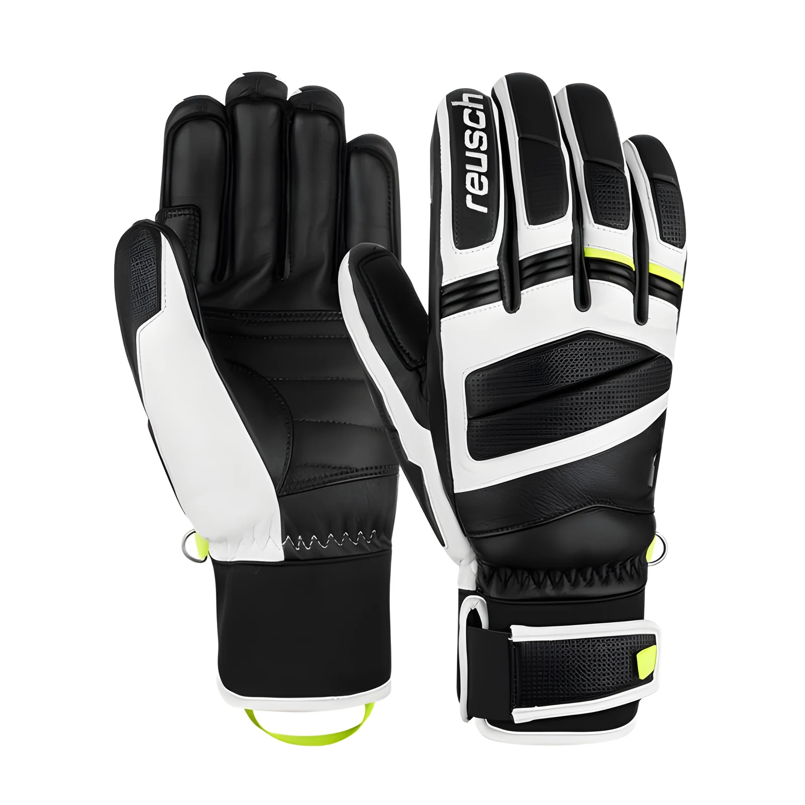 Rękawice narciarskie Reusch Master Pro 9, czarno-biało-źlote — zdjęcie 1 z 3