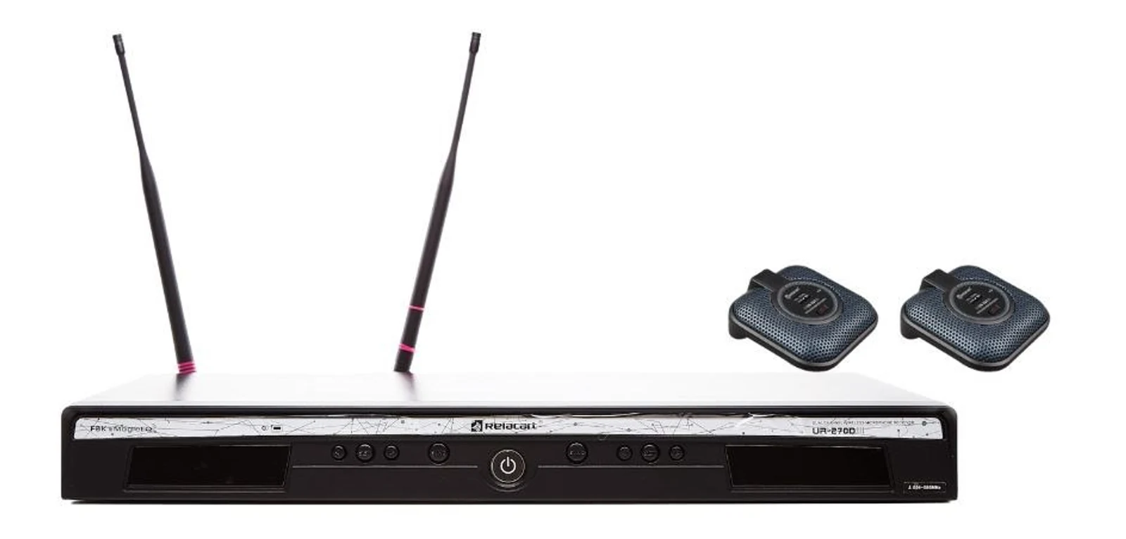 RELACART UR-270D UB-222 - Zestaw 2 Mikrofonów Bezprzewodowych — zdjęcie 1 z 3