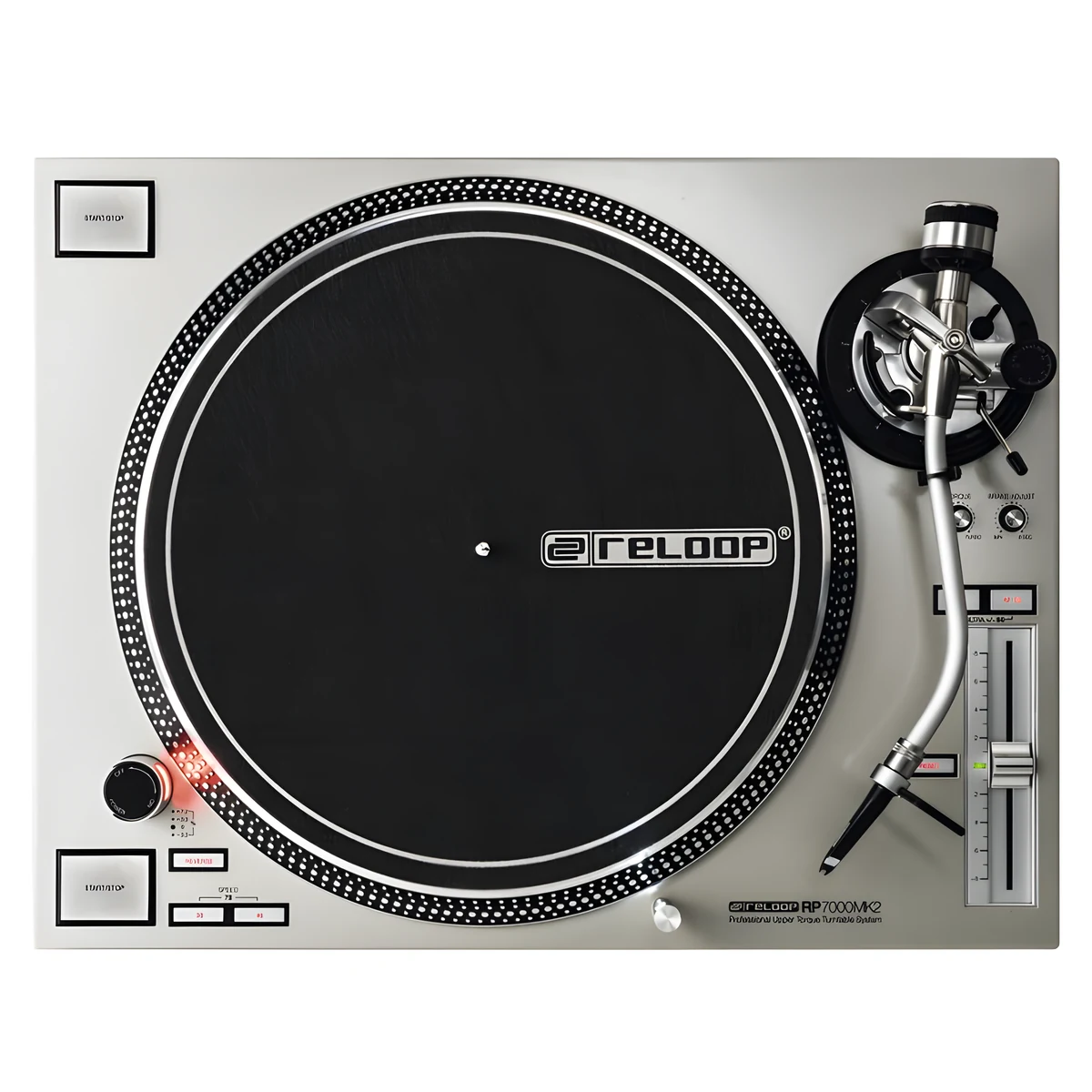 Reloop RP-7000 MK2 Silver - Gramofon DJ-ski