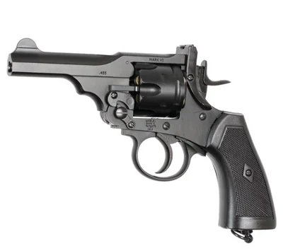 Rewolwer WEBLEY MKVI .455 Police 4" Czarny na CO2