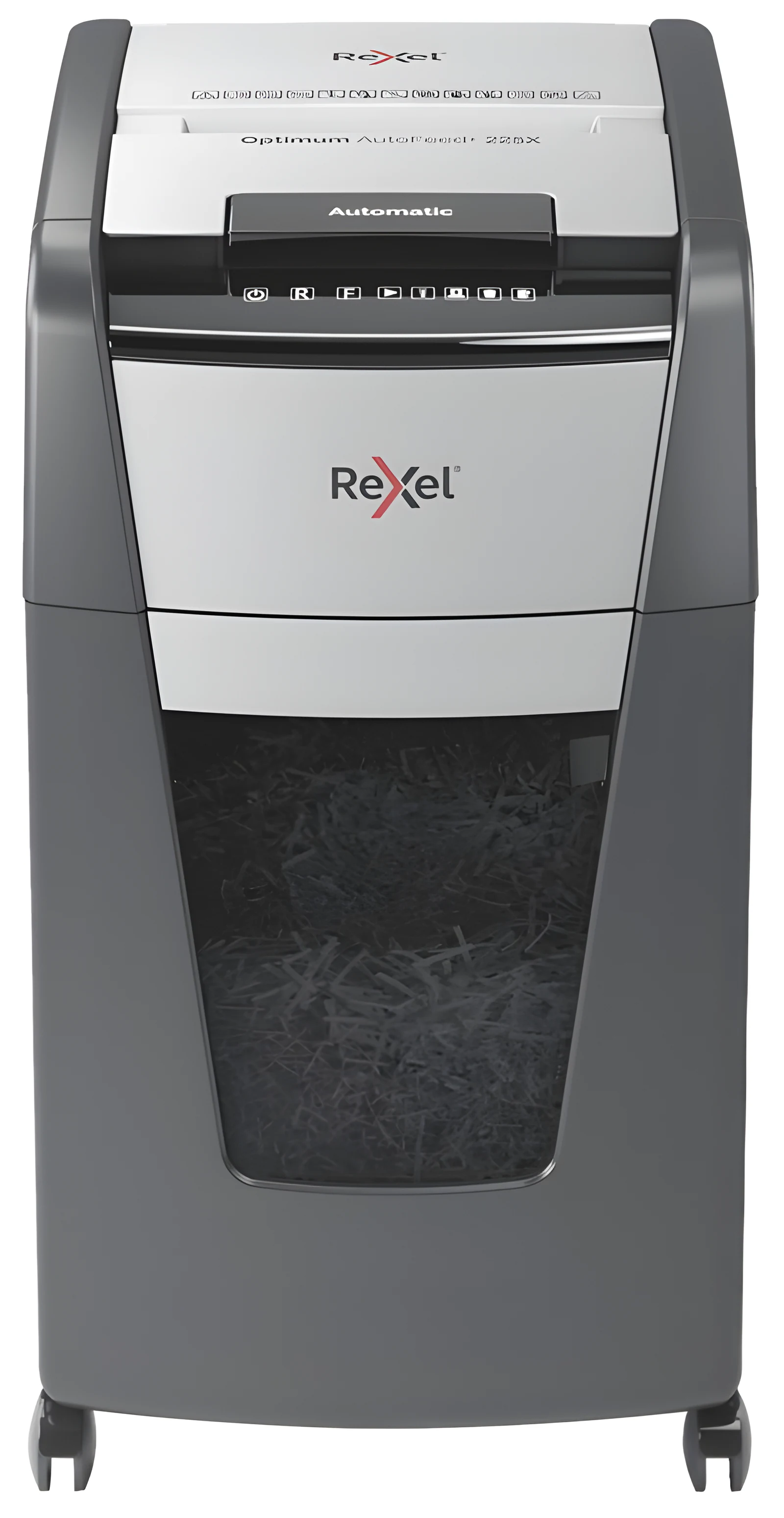 Rexel Niszczarka Optimum AutoFeed+ 225X, 225 Kartek — zdjęcie 1 z 4