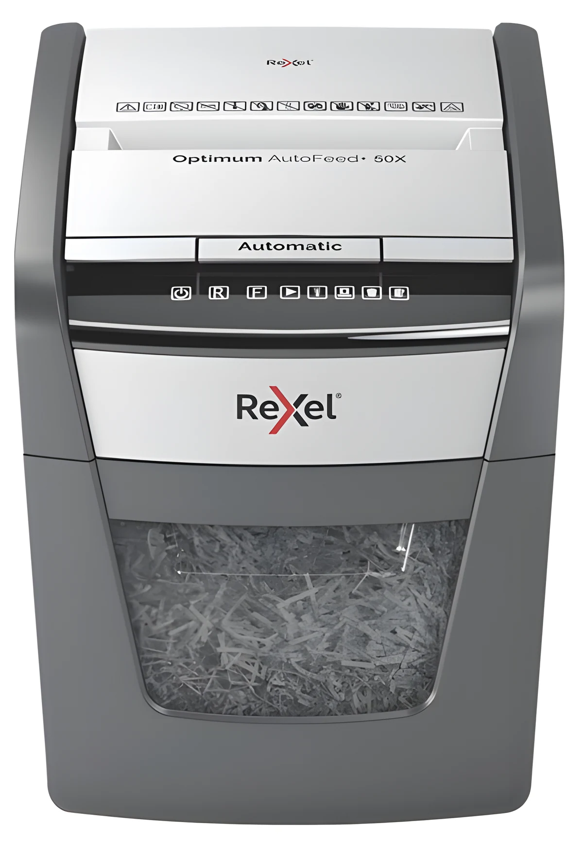 Rexel Niszczarka Optimum AutoFeed+ 50X, 20 l Kosz