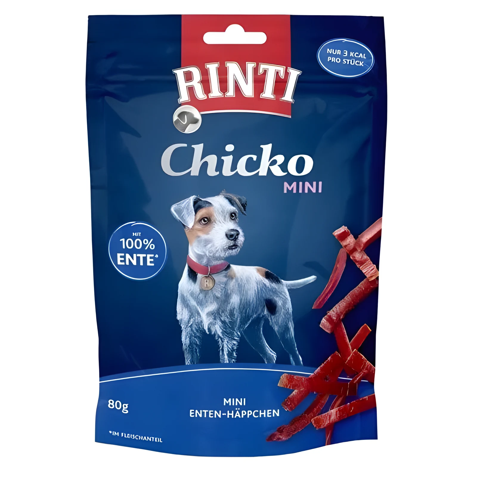 Rinti Chicko Mini przysmak z kaczką 80g