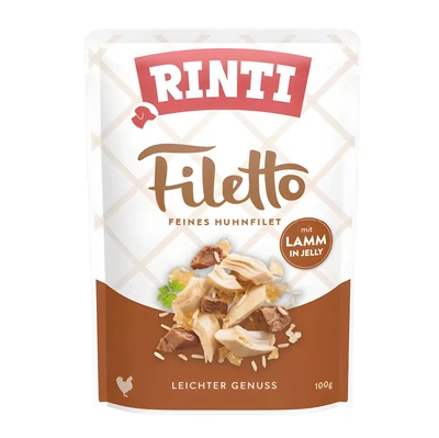 Rinti Filetto - Karma mokra z kurczakiem i jagnięciną 100g