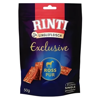 Rinti Singlefleisch Exclusive - Karma mokra z koniny 50g