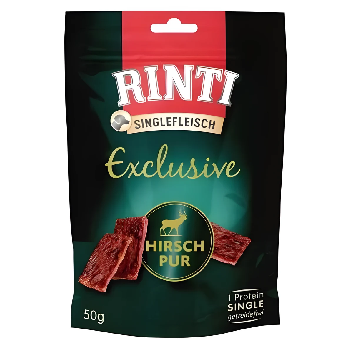Rinti Singlefleisch Exclusive przysmak jeleń 50g