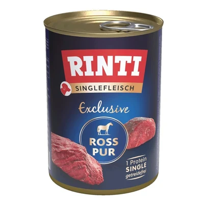 Rinti Singlefleisch Exclusive - Karma mokra z koniną 400g