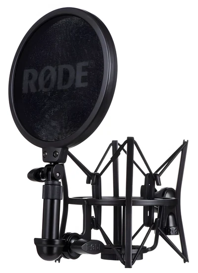 Mikrofon RODE SM6 z elastycznym uchwytem i pop-filtrem