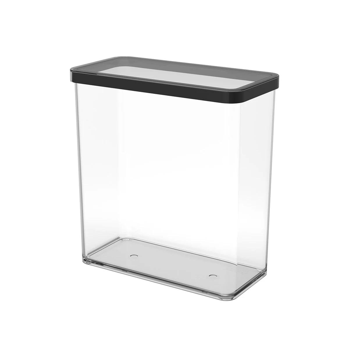 Rotho Pojemnik na przysmaki 3.2L LOFT czarny/przezroczysty