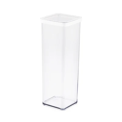 Miska na przysmaki Rotho LOFT kwadratowa 2.0L, transparentno-biała