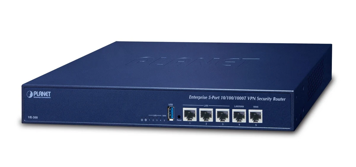 Router Planet VR-300 - Metalowy, z diodami LED
