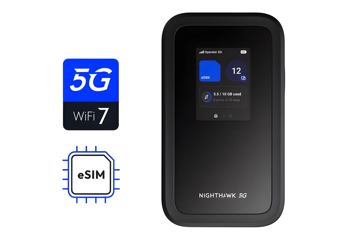Router 5G Wi-Fi 7 Netgear Nighthawk M7 MH7150-100EUS
