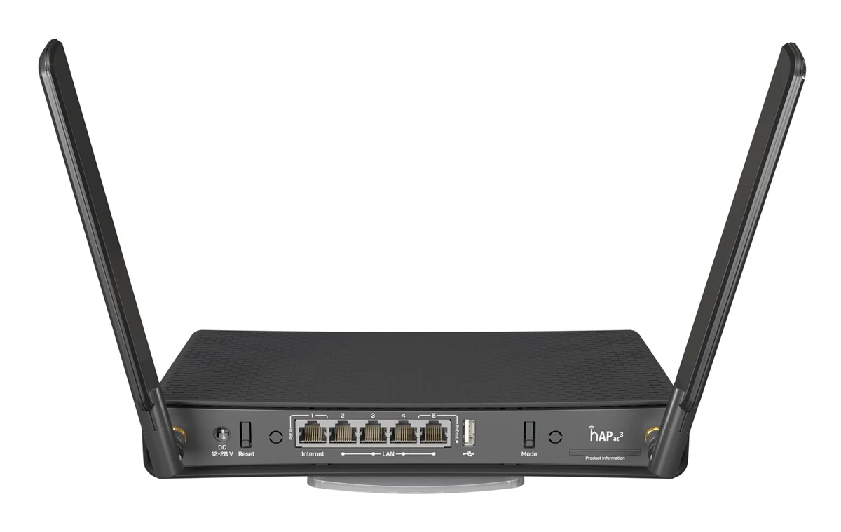 Router WiFi 4 Mikrotik hAP ac3 RBD53iG-5HacD2HnD