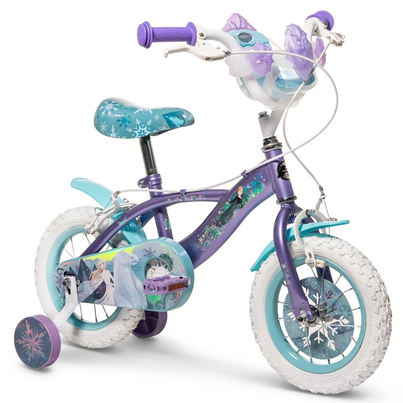 Rower dziecięcy Huffy Disney Frozen 12" dla dziewczynek — zdjęcie 1 z 8