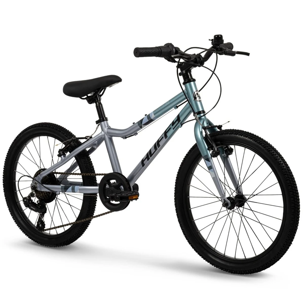 Rower Huffy Literide Alu 20" srebrno-turkusowy