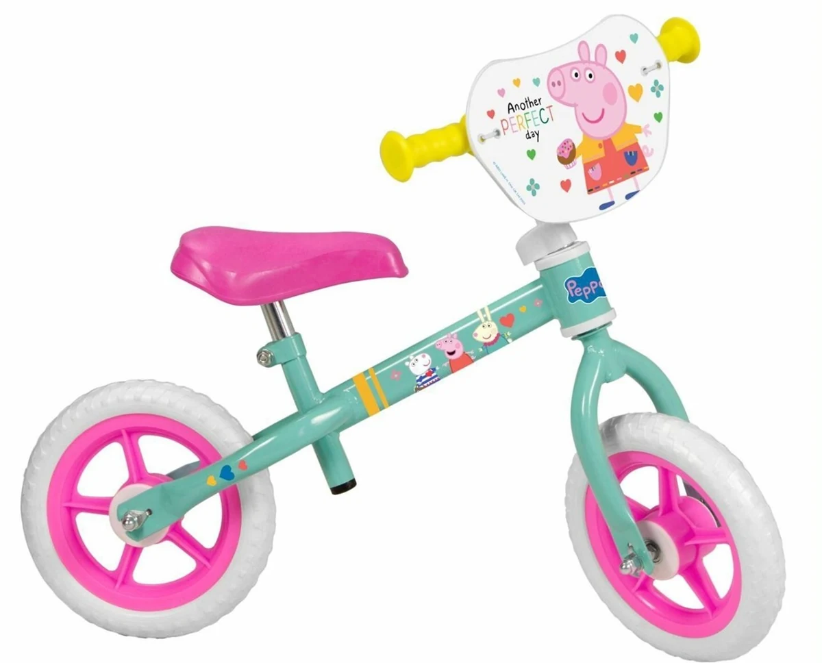 Rowerek biegowy 10" Green Peppa