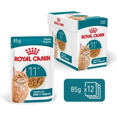 Mokra karma dla kotów Royal Canin Cat Ageing 11+ w sosie 12x85g