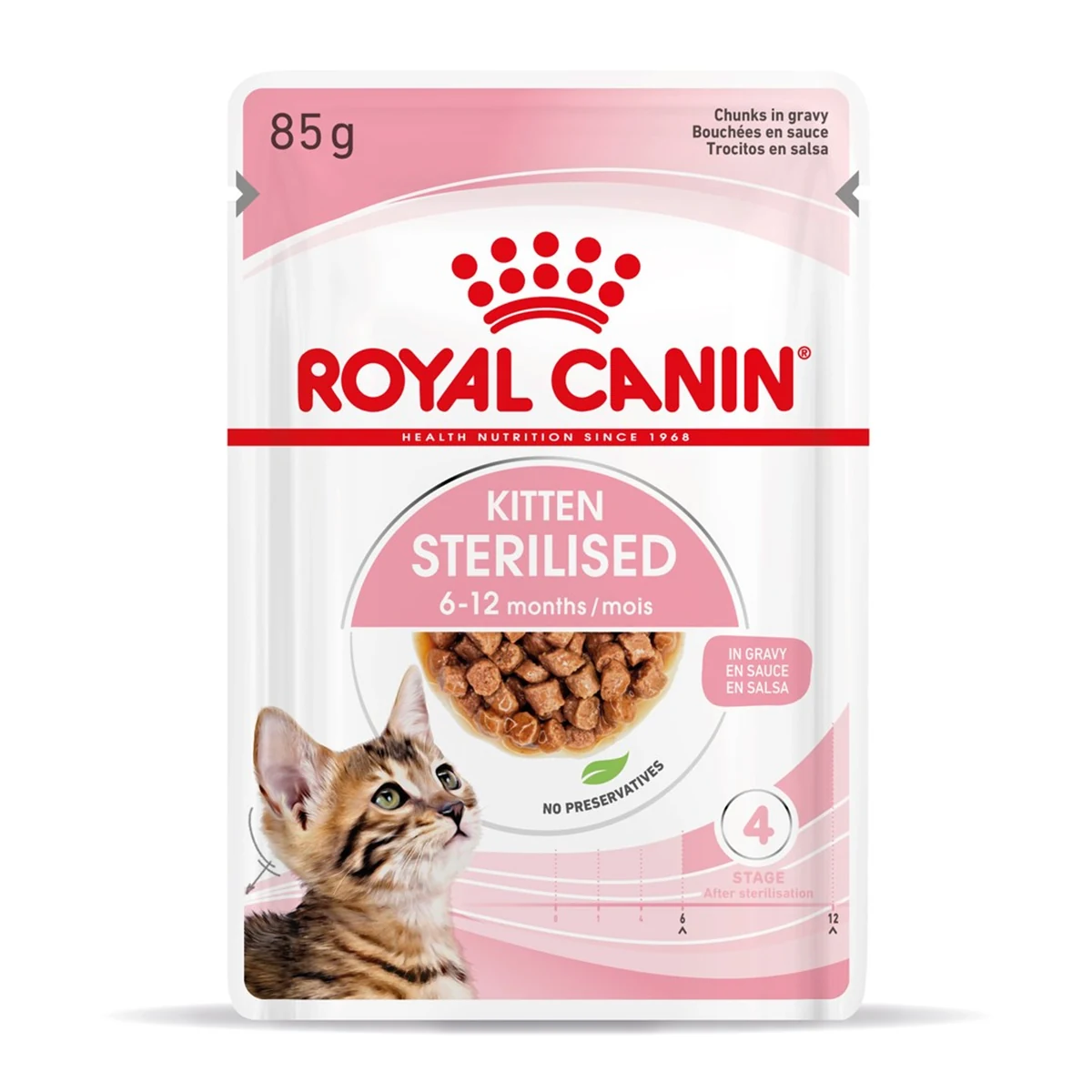 ROYAL CANIN FHN Kitten Sterilised - Mokra Karma 12x85g