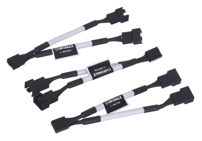 Rozgałęziacz wentylatorów NOCTUA NA-SYC1 White, 4-pin PWM, 3 sztuki