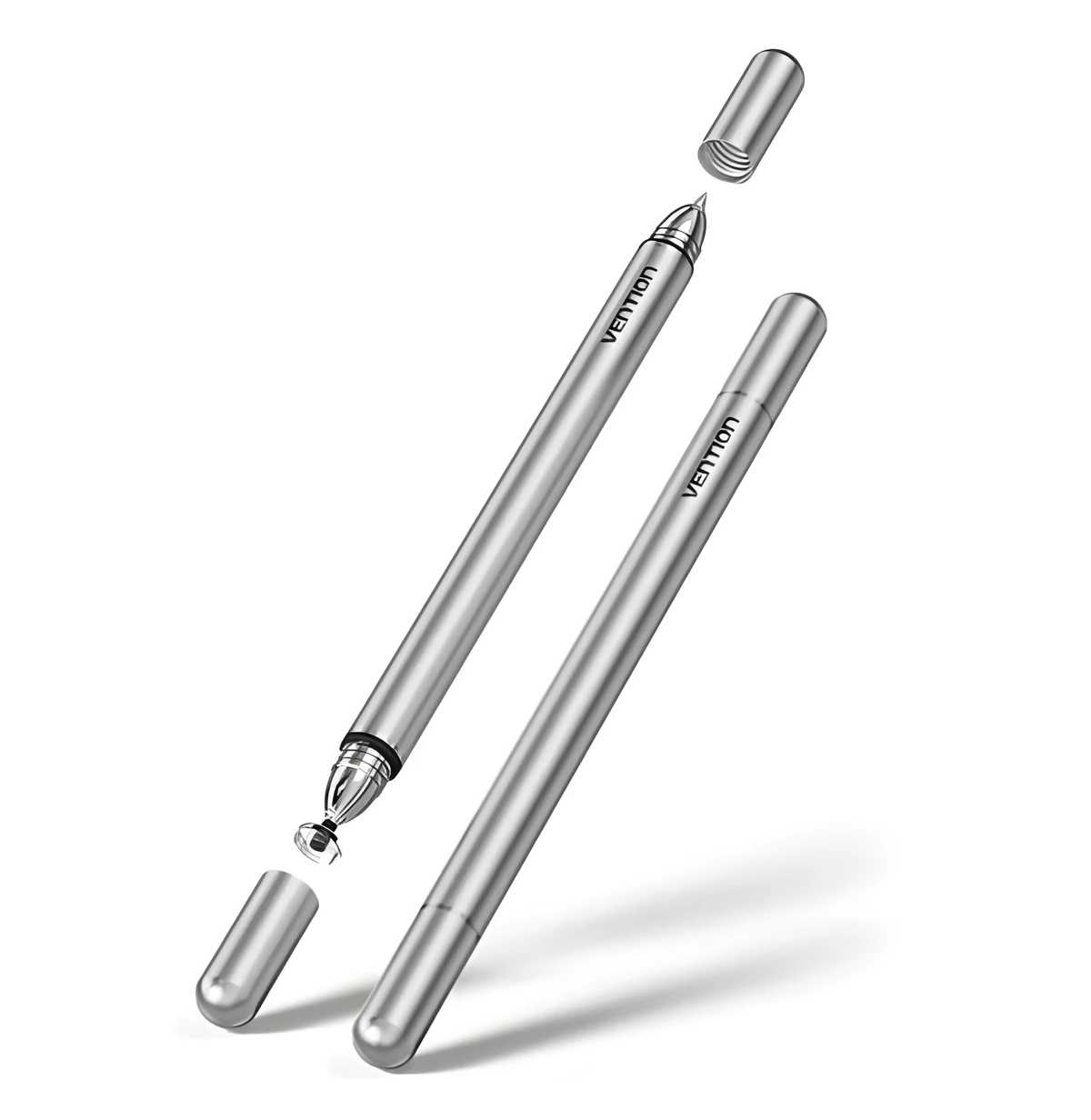 Rysik 2w1 Vention ze stopu aluminium szary