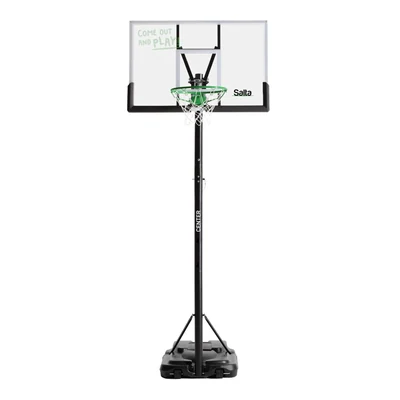 Stojak do koszykówki Salta Center 125x371 cm - Przezroczysty, Zielony, Czarny